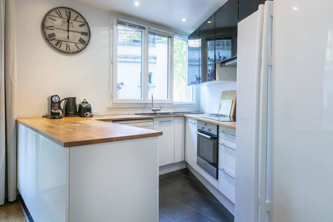 Paris City - Spacious 3 Rooms Flat For Families - 3 Minutes From Metro Station Exteriér fotografie